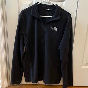 The North Face Charcoal Grey Half-Zip Pullover